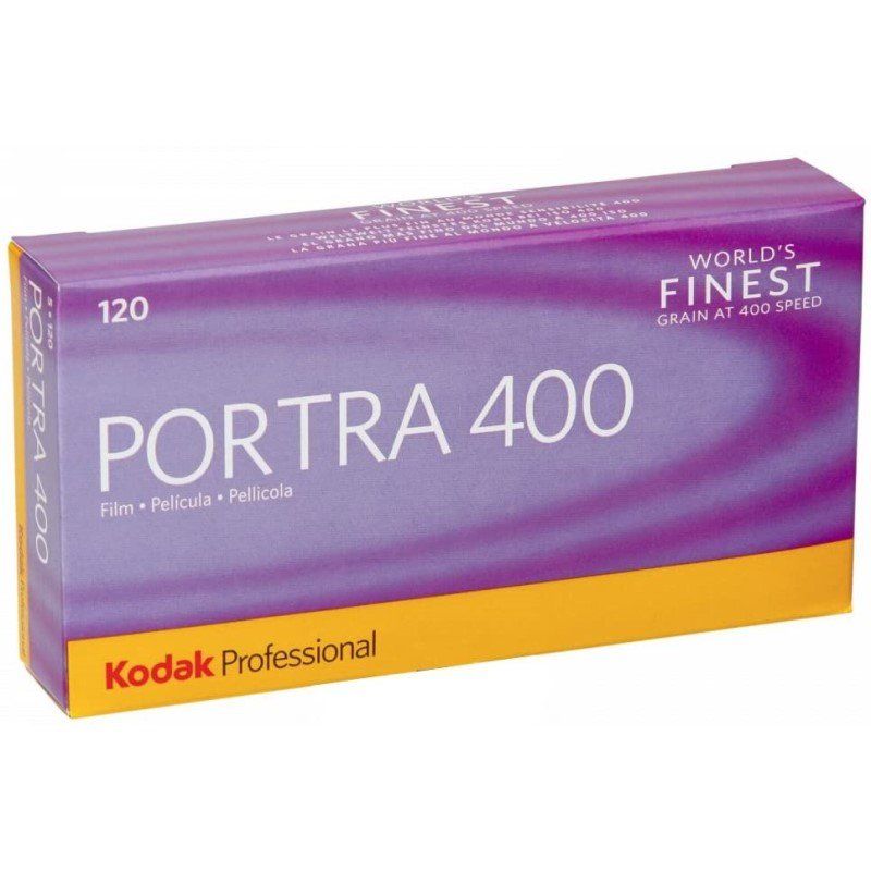 Kodak Film Portra 400 Color Negative Film (120 Roll Film, SINGLE ROLL)