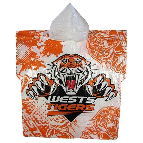 W/TIGERS FULL PRINT PONCHO