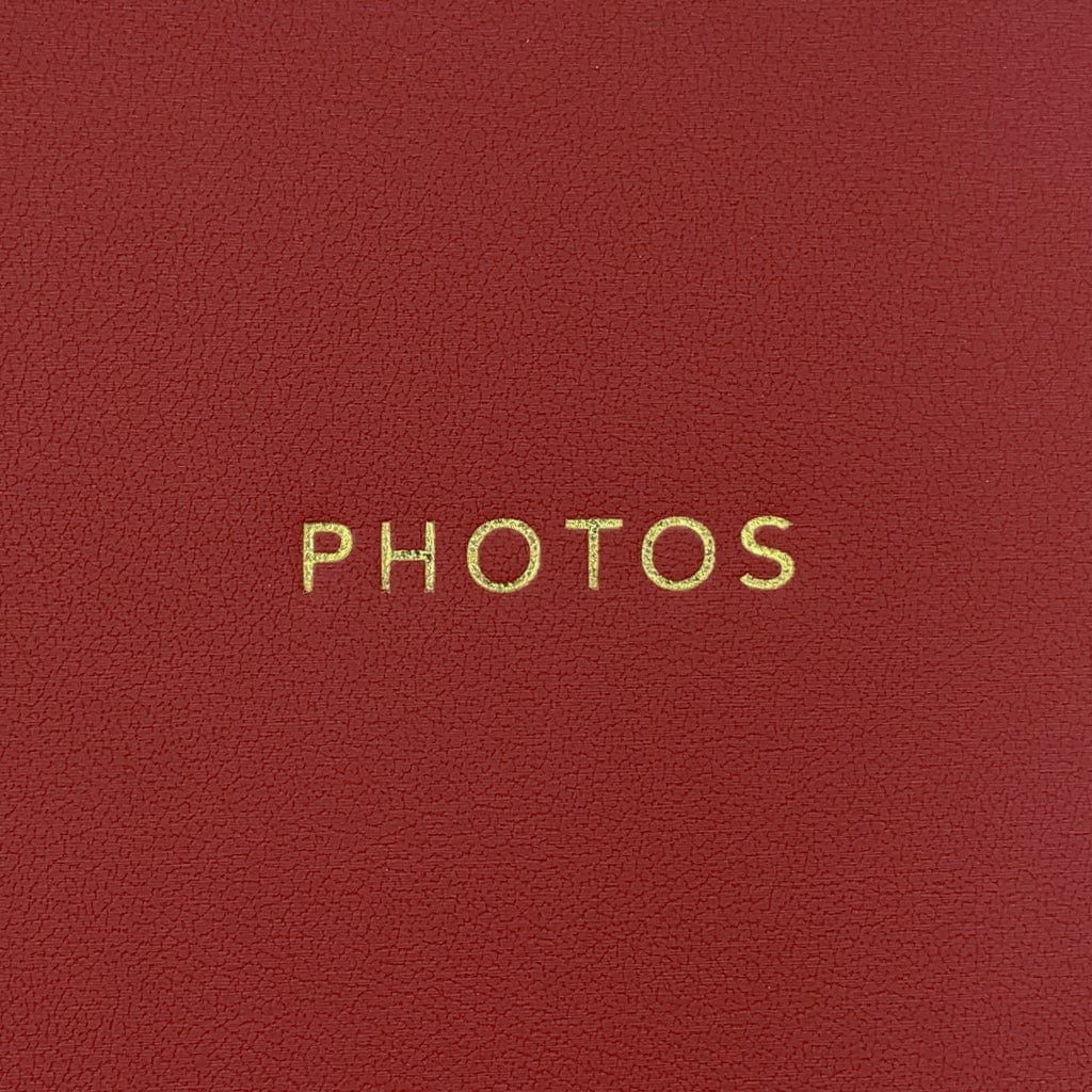 Havana Red Slip-In Photo Album