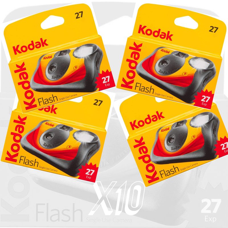 10X Kodak Single use cameras - Wedding Bundle - Includes HI Res Processing