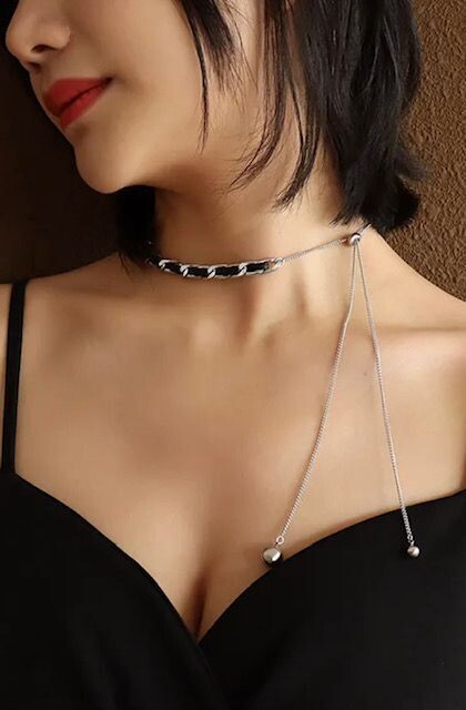 Coco Chain in Silver