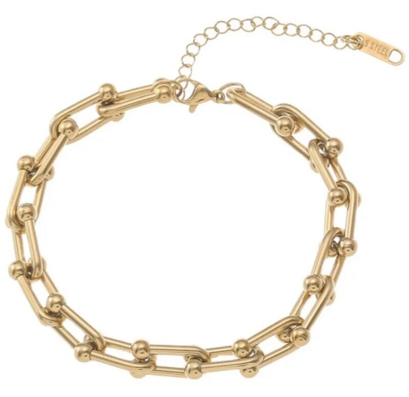 Jess Gold Chain Bracelet