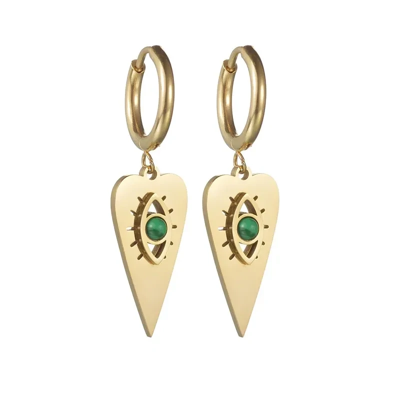Desirable Devil's Eye Pendant Earrings