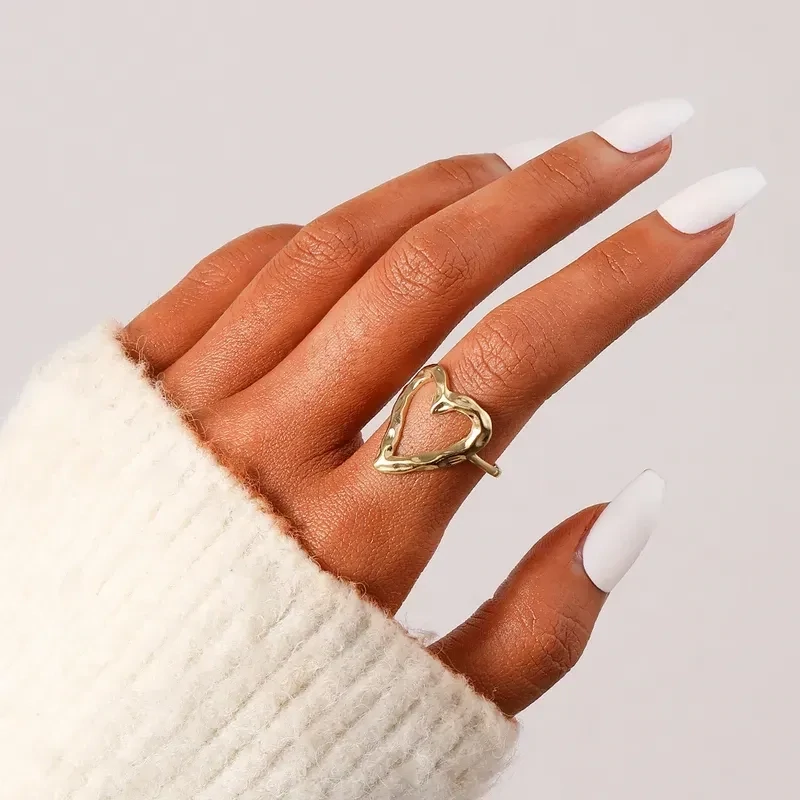 Silver Heart Ring