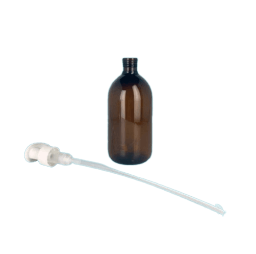 Distributeurs de savon rechargeables 500ML couleur ambre