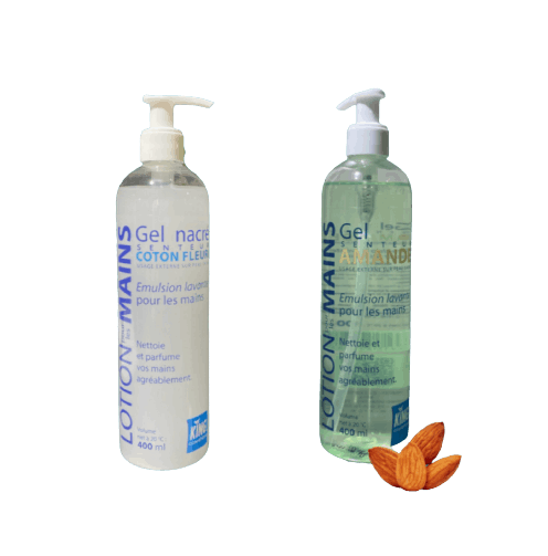 Savon mains Amande et Coton 400ml - KING