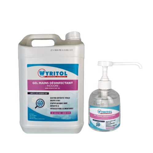 Wyritol gel hydro alcoolique - 300Ml et 5L