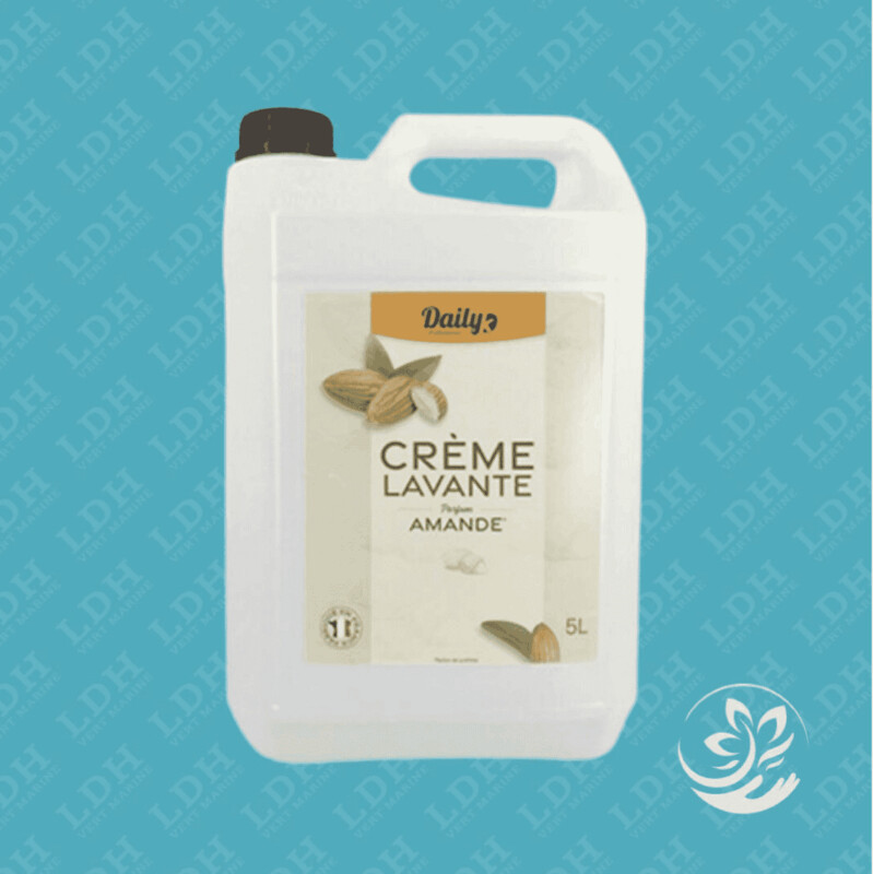 Savon mains Amande liquide DAILYK vrac - Bidon 5L