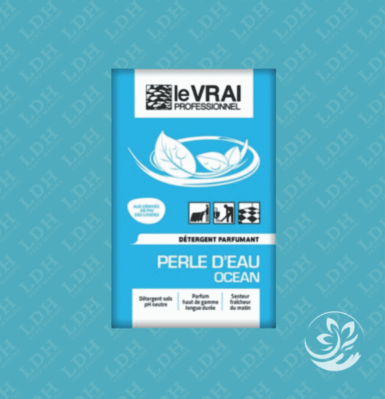 LE VRAI PERLE D'EAU Nettoyants sols et surfaces - 250 Dosettes Perle d'eau