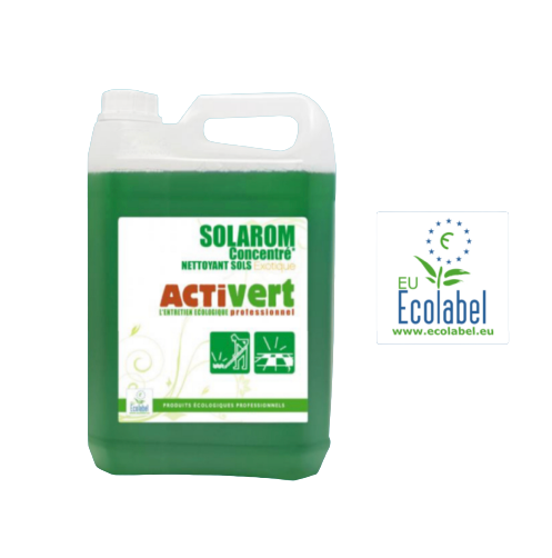 Detergent SOLAROM odorant ecologique concentré - Parfum Exotique 5L