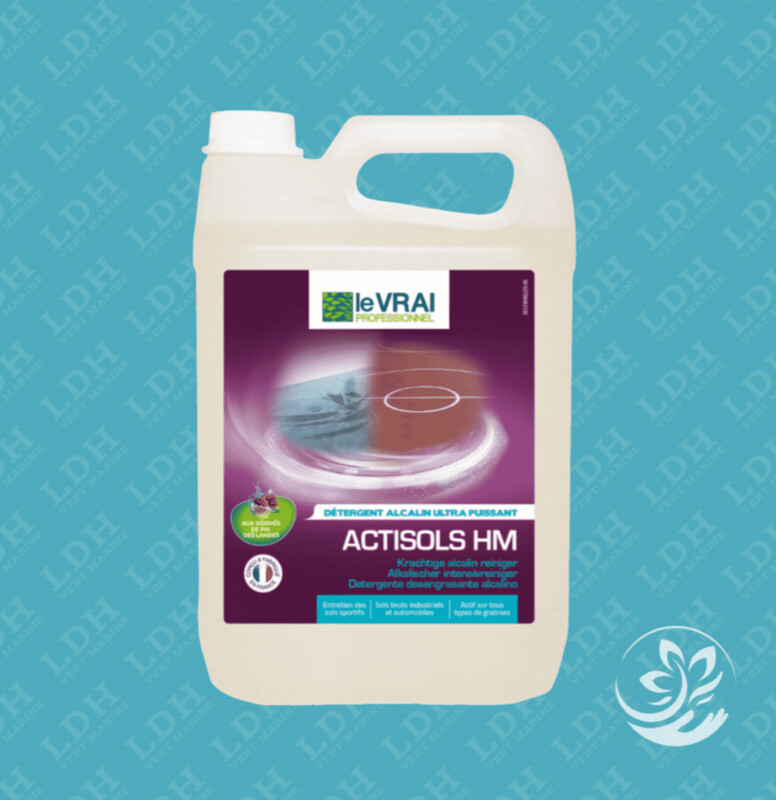 Nettoyant sols bruts, industriels, sportif ACTISOLS HM 5l - Le vrai