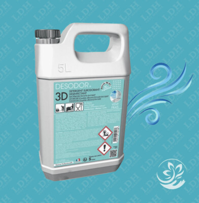 Desodor 3D Vent Frais 5L surodorant et désinfectant bactéricide et fongicide