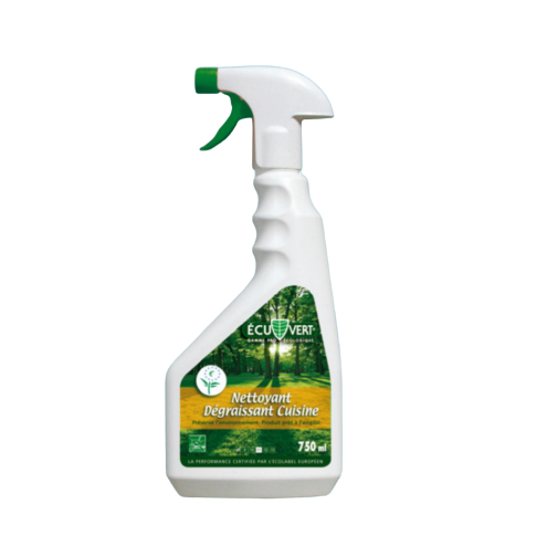 Nettoyant dégraissant cuisine Ecolabel Écuvert