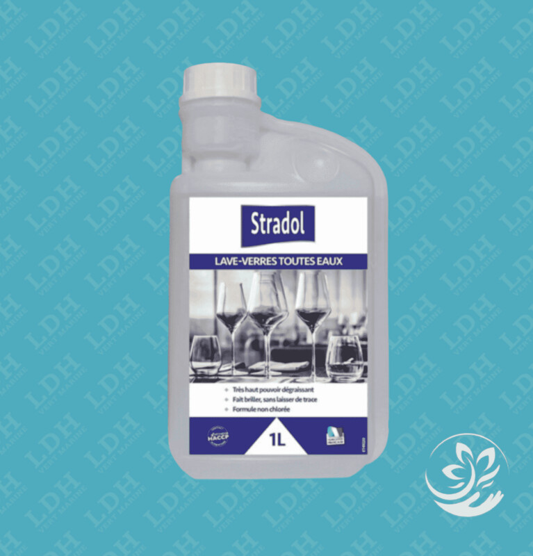 LAVE VERRES TOUTES EAUX 1L - STRADOL