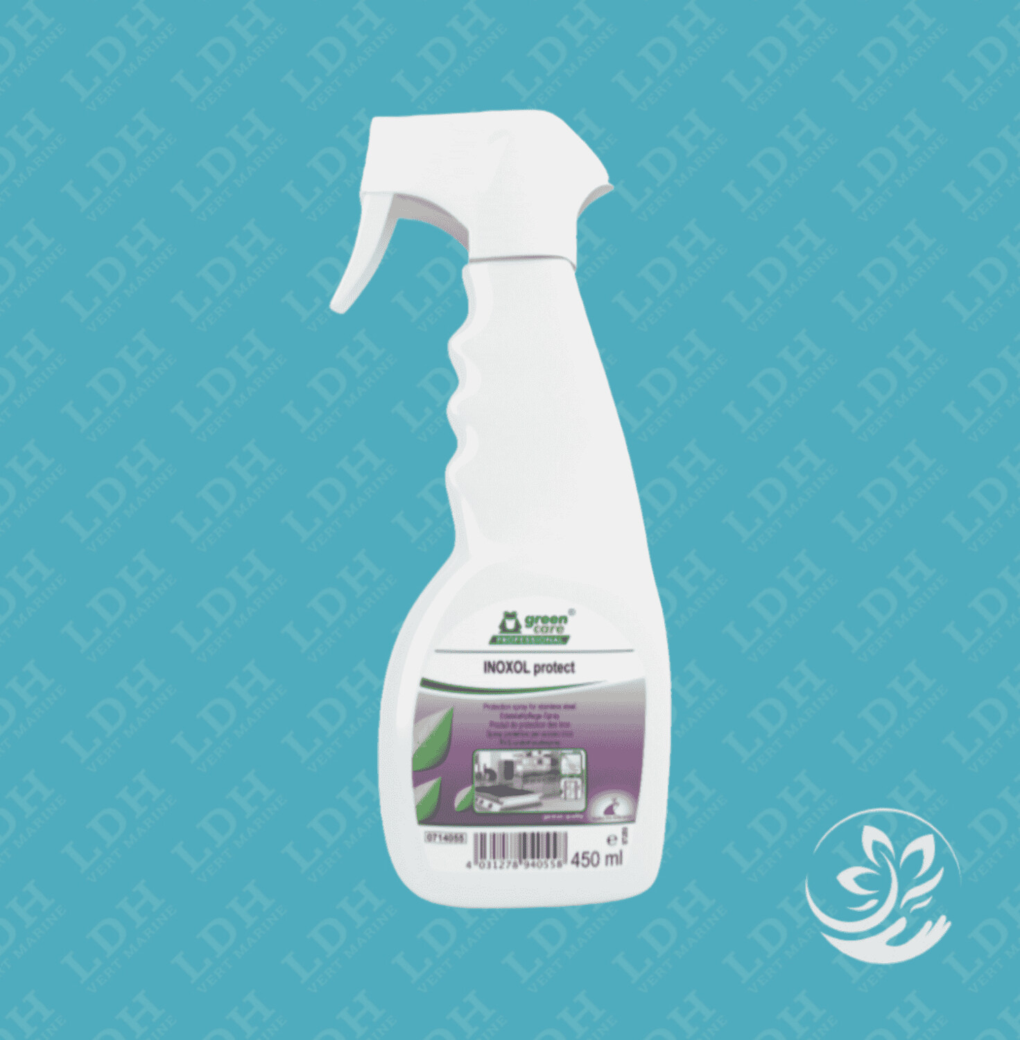 Nettoyant inox - INOXOL protect - GREEN CARE - Spray de 450ml