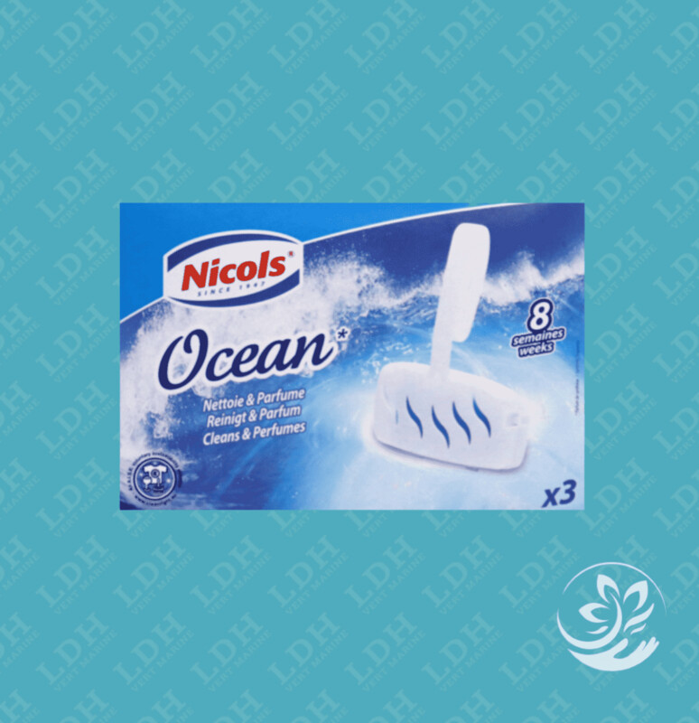 BLOC WC OCEAN - lot de 3 - Nicols