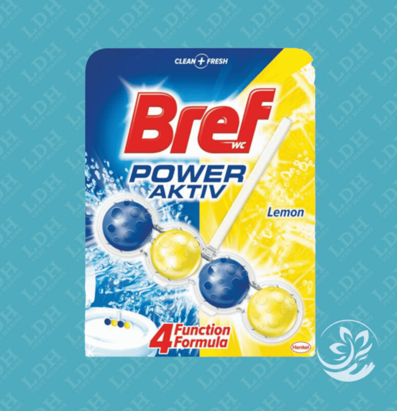 Bref bloc WC citron Power Active - Lemon