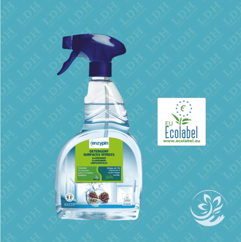 Nettoyant Détergent pour Vitres & Surfaces 750 mL - Enzypin - Le Vrai Professionnel