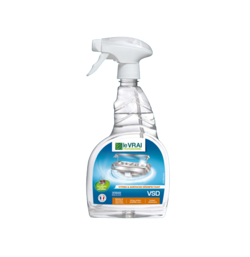 Nettoyant vitres et surfaces VSD - Le vrai 750ml