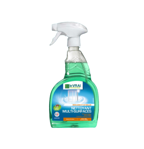 Nettoyant Multi Surfaces 750 mL - Le Vrai Professionnel