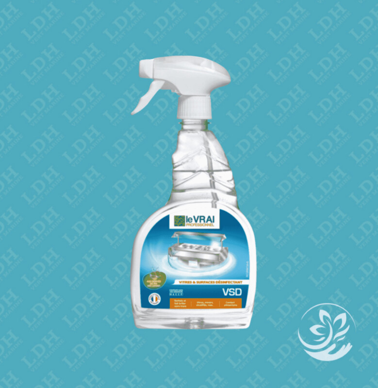 Nettoyant vitres et surfaces VSD - Le vrai 750ml