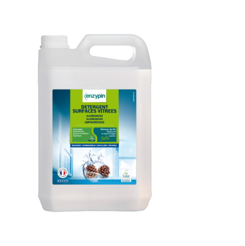 Nettoyant Détergent pour Vitres & Surfaces 5L - Enzypin - Le Vrai Professionnel