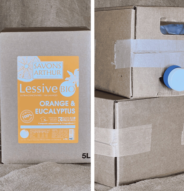 Lessive bio ULTRA Concentrée 5L - Orange et Eucalyptus - Savon Arthur