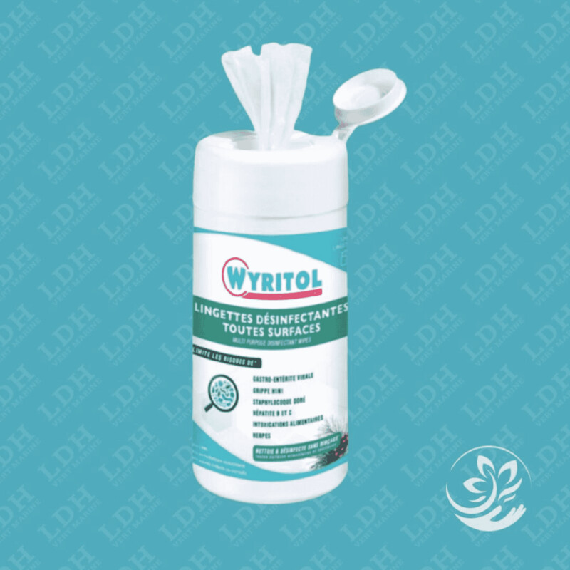 LINGETTES DÉSINFECTANTES SURFACES - WYRITOL