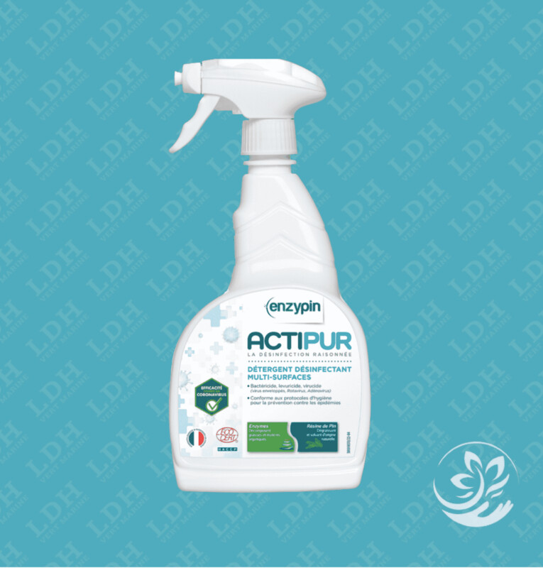 ACTIPUR desinfectant MULTI-SURFACES PRÊT À L’EMPLOI - 750ml - ENZYPIN