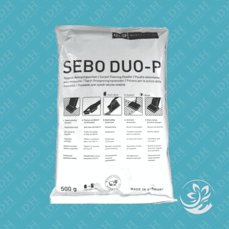 Poudre nettoyant moquette SEBO - 500grs