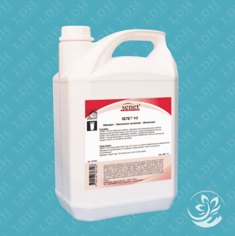 Détergent, Désinfectant SENET Vide-Ordure - HYDRACHIM - 5L