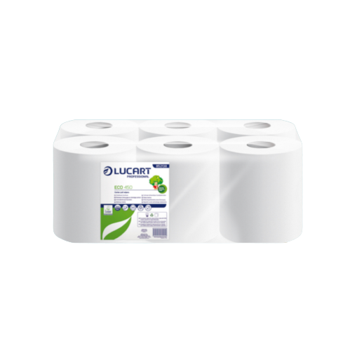 Bobines essuyage ECO Dévidage central - lot de 6