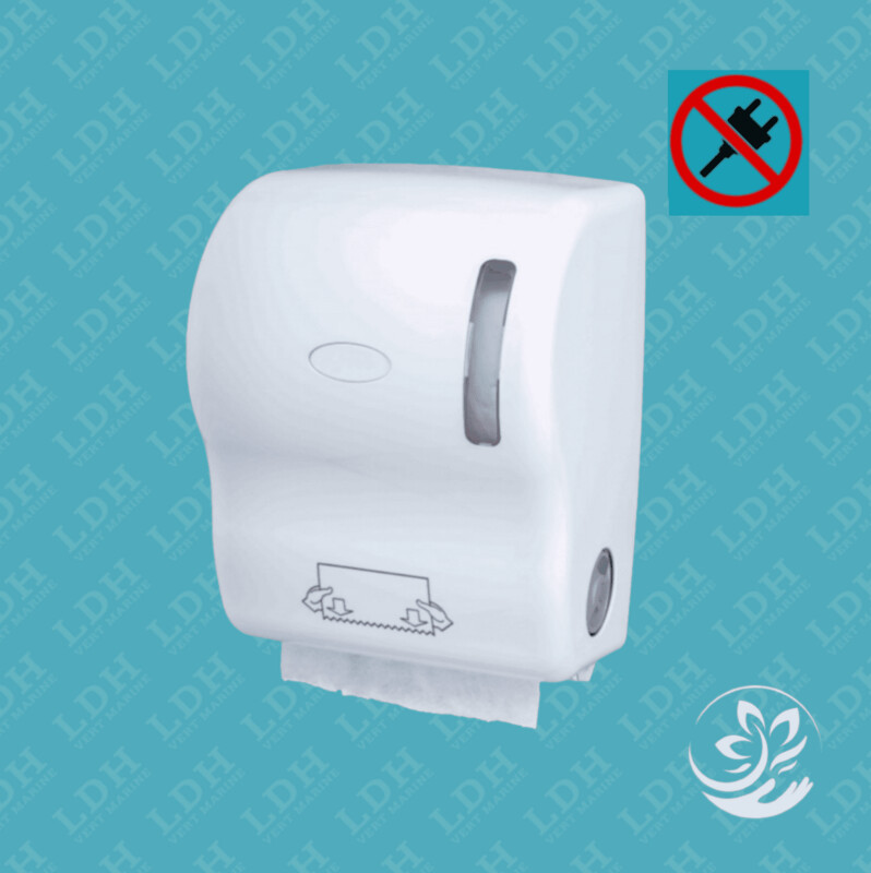 Distributeur essuie-mains autocut BLANC