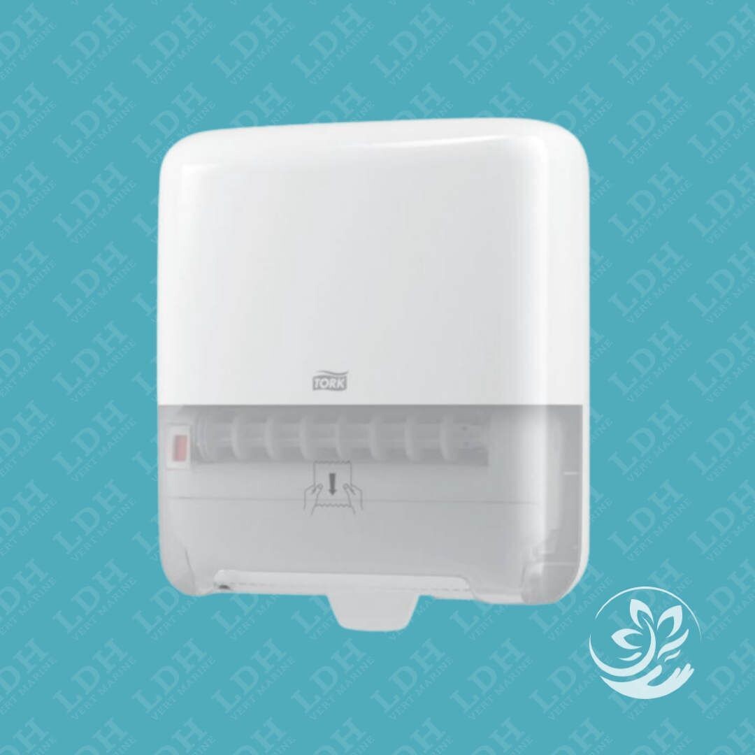 TORK 551000 DISTRIBUTEUR ROULEAU ESSUIE-MAINS BLANC H1