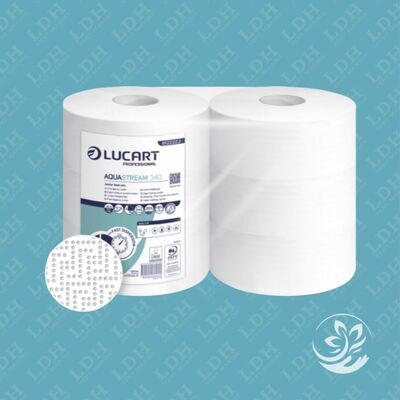 Papier toilette Maxi jumbo ACQUA STREAM ANTI-BOUCHAGE - 6 rlx