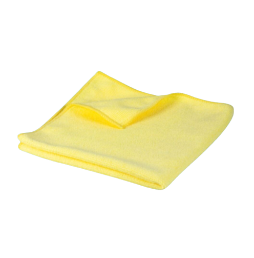 Lavettes/Chiffons microfibres Jaunes - 38x38 - lot de 5