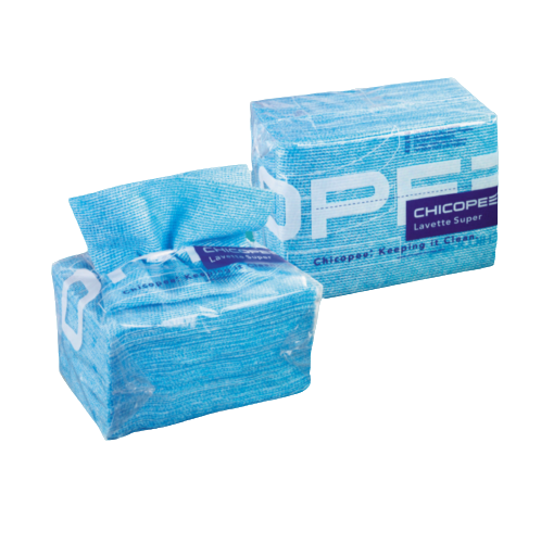 Lavette Agréée contact Alimentaire CHICOPEE bleu - lot de 25