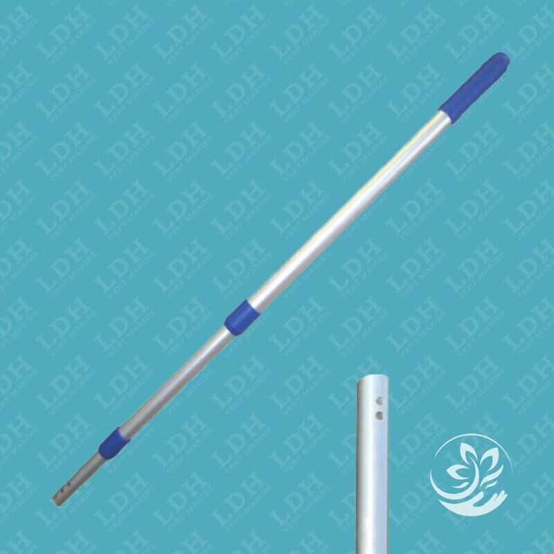 Manche telescopique en aluminium 3 x 0,60 m