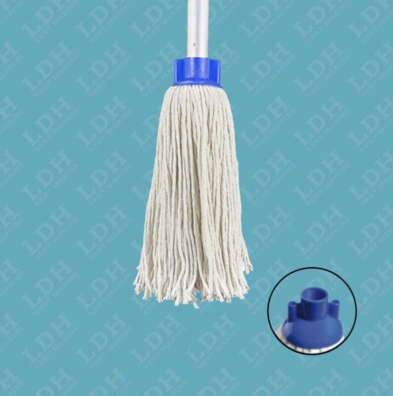 Frange Faubert Mop douille vis 200 gr Coton