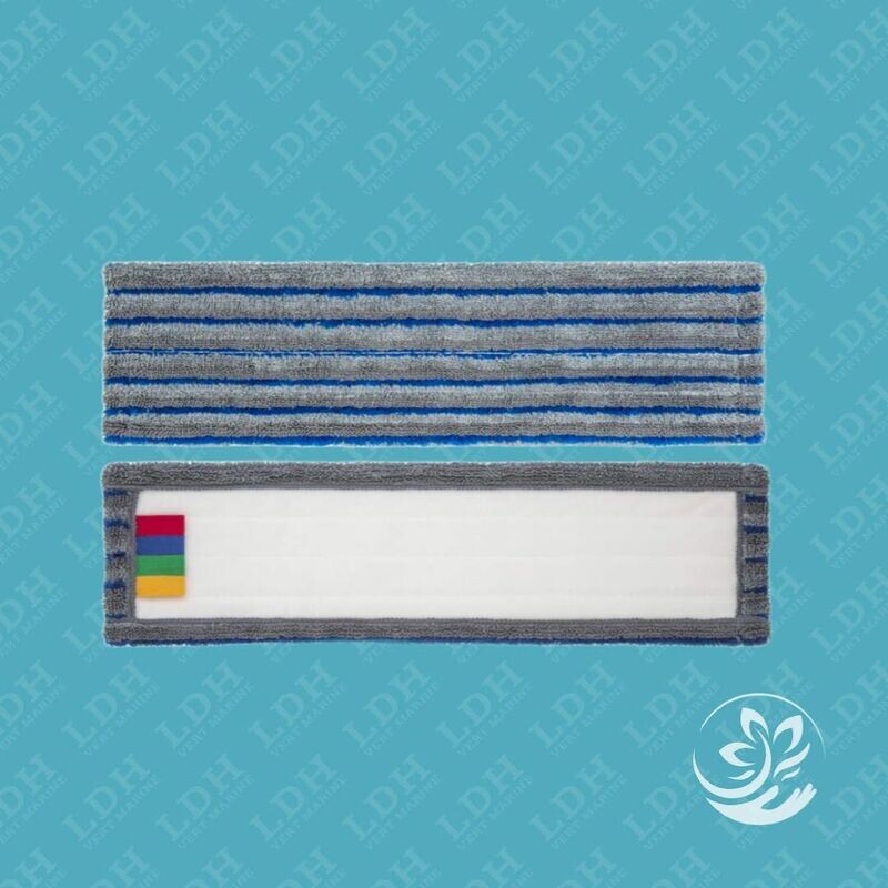 Frange Microfibre Ultra Fine tri-matiere velcro 40 cm