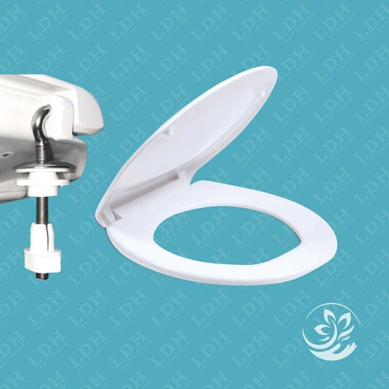 Abattant WC Premium - Fixation INOX