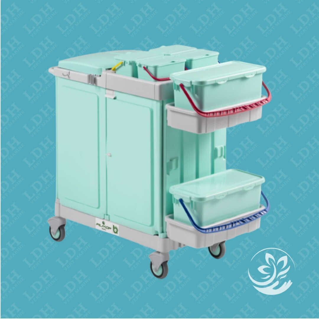 Chariot filmop en polypropylène antibactérien pour salle opératoire Hopital- ALPHA A-B PLUS 0803701
