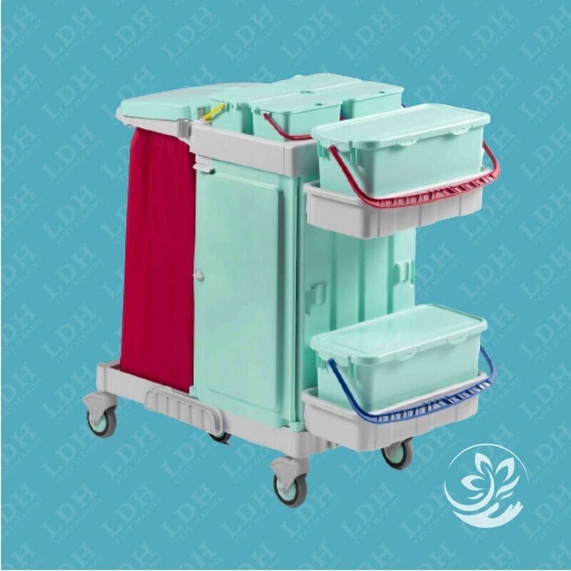 Chariot Filmop en polypropylène antibactérien Hopital salle d'operation - ALPHA A-B PLUS 0603700