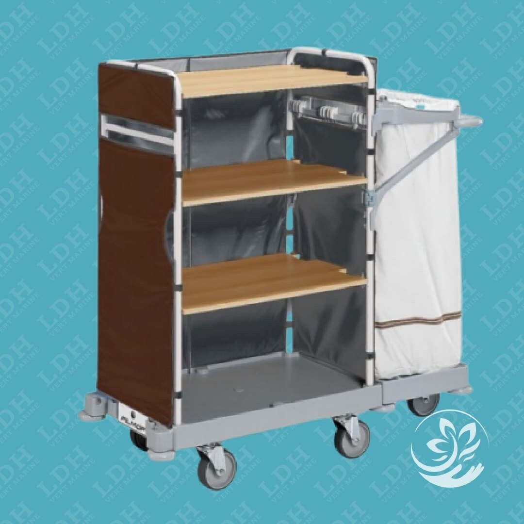 Chariot hotel linge et entetien sac 150L MORGAN HÔTEL 612 - Filmop