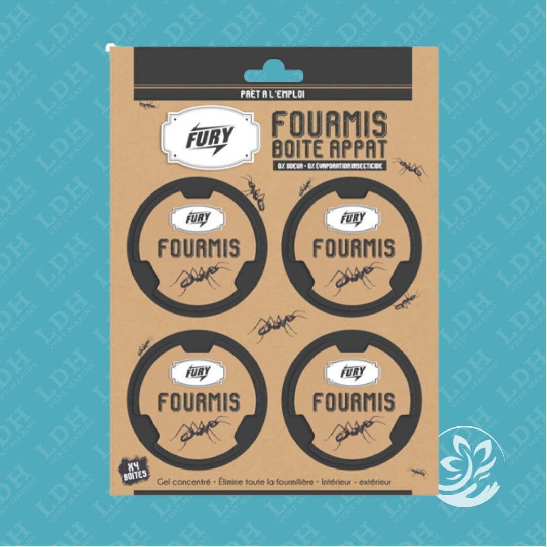 Appat à fourmis Fury - boîte de 4