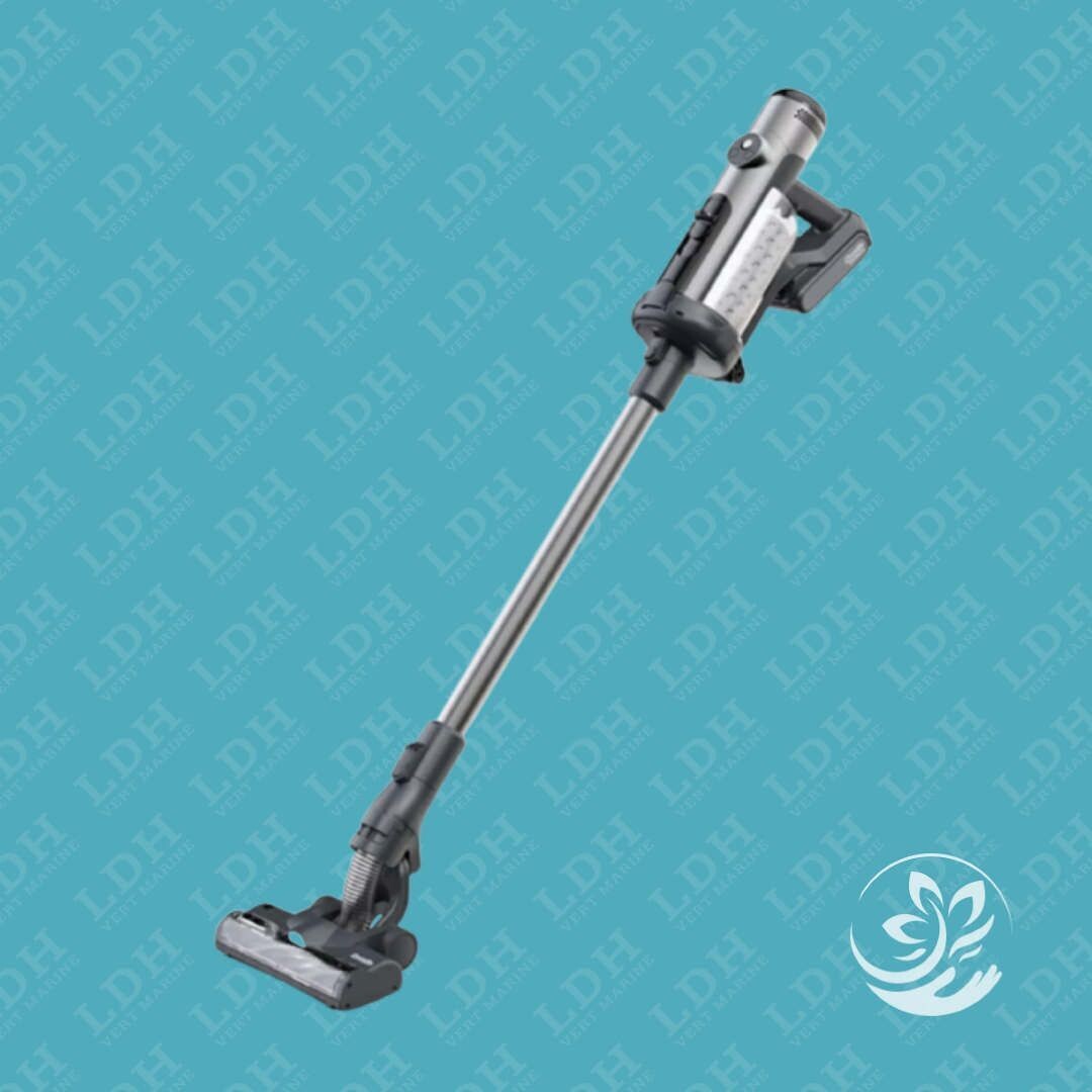 Numatic Henry Quick gris Aspirateur poussières sans fil sur batterie Grâce à sa tête de brosse motorisé Henry Quick aspire aussi bien les tapis que les sols dures Autonomie jusqu’à 60 minutes 3.2 kg