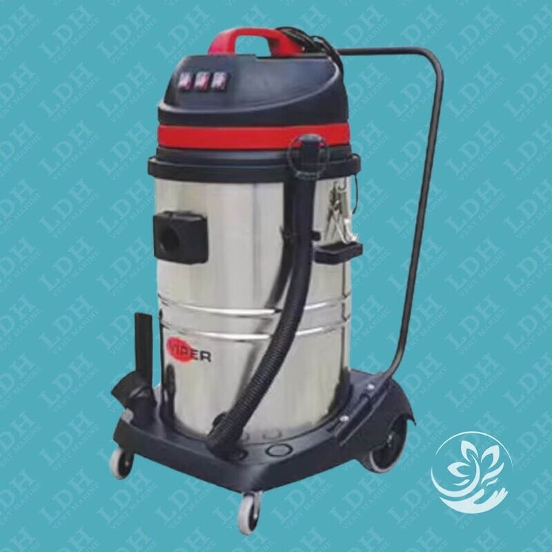 Aspirateur eau et poussieres professionnel 75l en METAL-  Viper LSU375