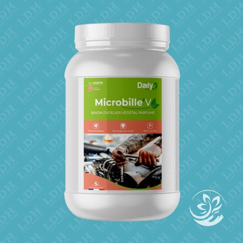 Savon atelier microbille Lavande - MICROBILLE'M Daily K - Pot 5l