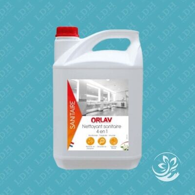ORLAV - Nettoyant sanitaire 4 en 1 - 5L