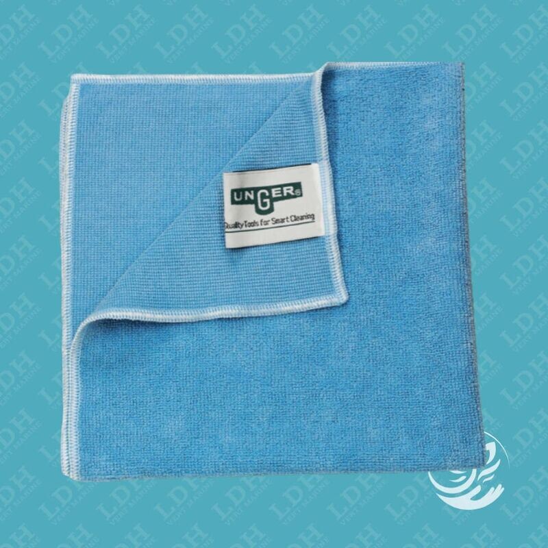 Microfibre Unger bleu Microwipe 2000 - MB40B - Lot de 10
